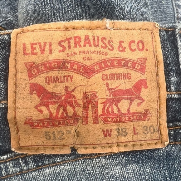 Levi's Men's Slim Fit Denim Jeans - Picture 2 of 6